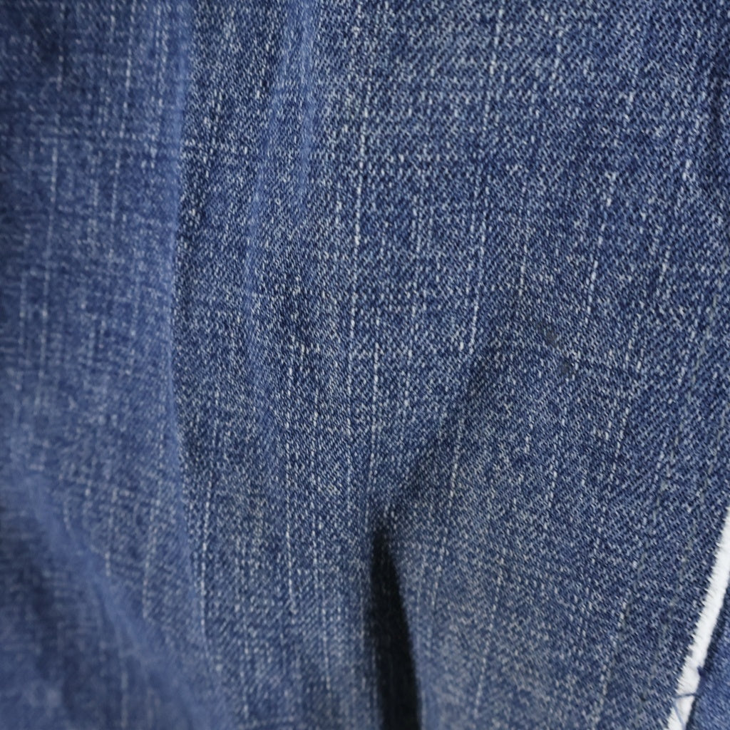 NO BRAND(ノーブランド) OLD PARK オールド パーク 再構築 ワイド ペインター デニム パンツ インディゴ