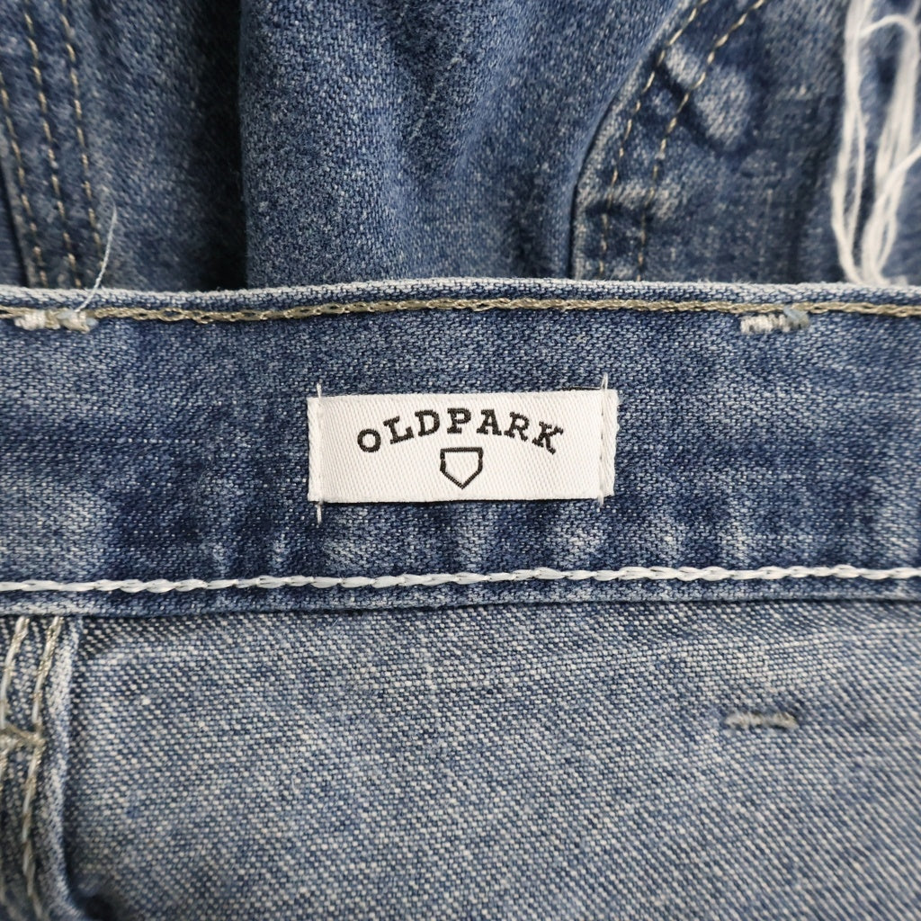 NO BRAND(ノーブランド) OLD PARK オールド パーク 再構築 ワイド ペインター デニム パンツ インディゴ