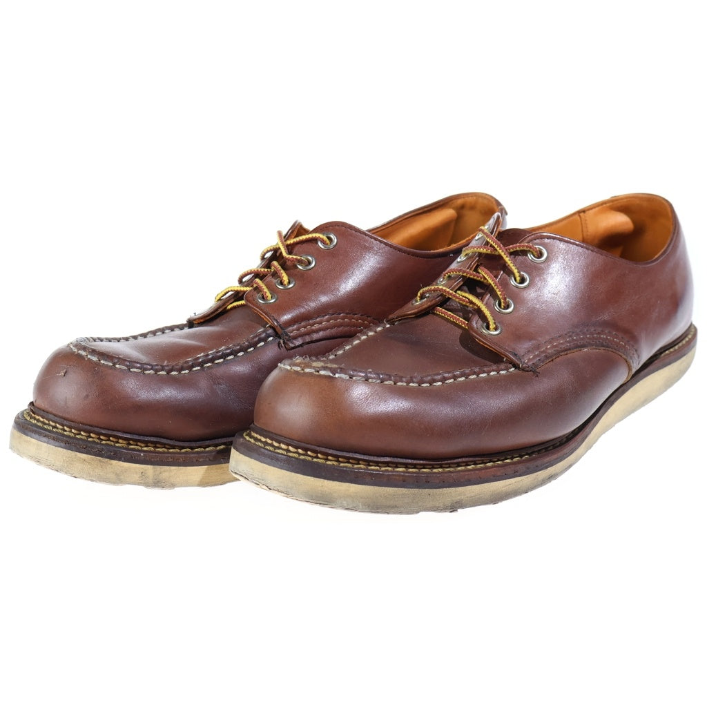RED WING(レッド ウイング) Work Oxford MOCTOE ワーク オックスフォード モックトゥ レザー シューズ ブラウン 8109