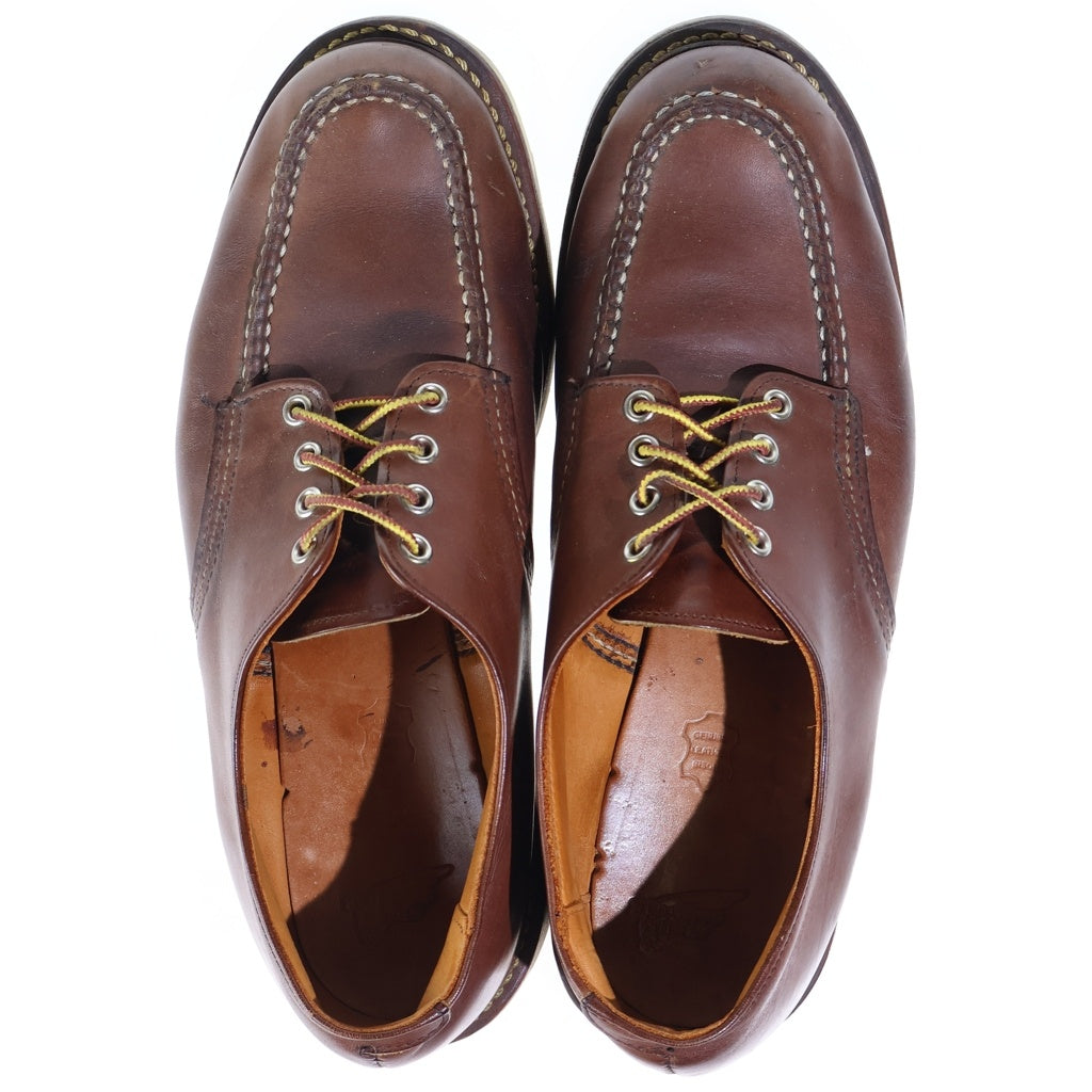 RED WING(レッド ウイング) Work Oxford MOCTOE ワーク オックスフォード モックトゥ レザー シューズ ブラウン 8109