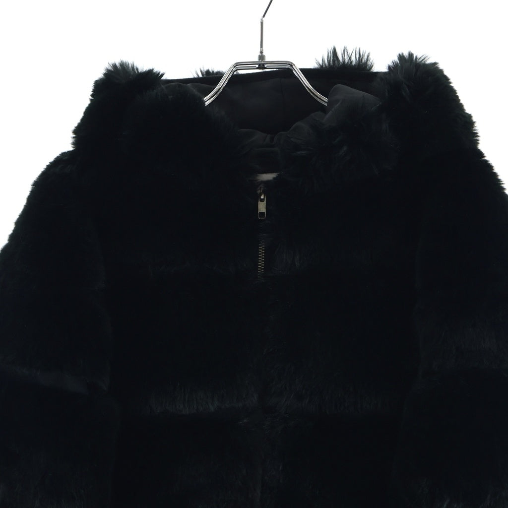 SUPREME(シュプリーム) 21AW×WTAPS Faux Fur Hooded Jacket フェイク ファー フーデット ジャケット ブラック