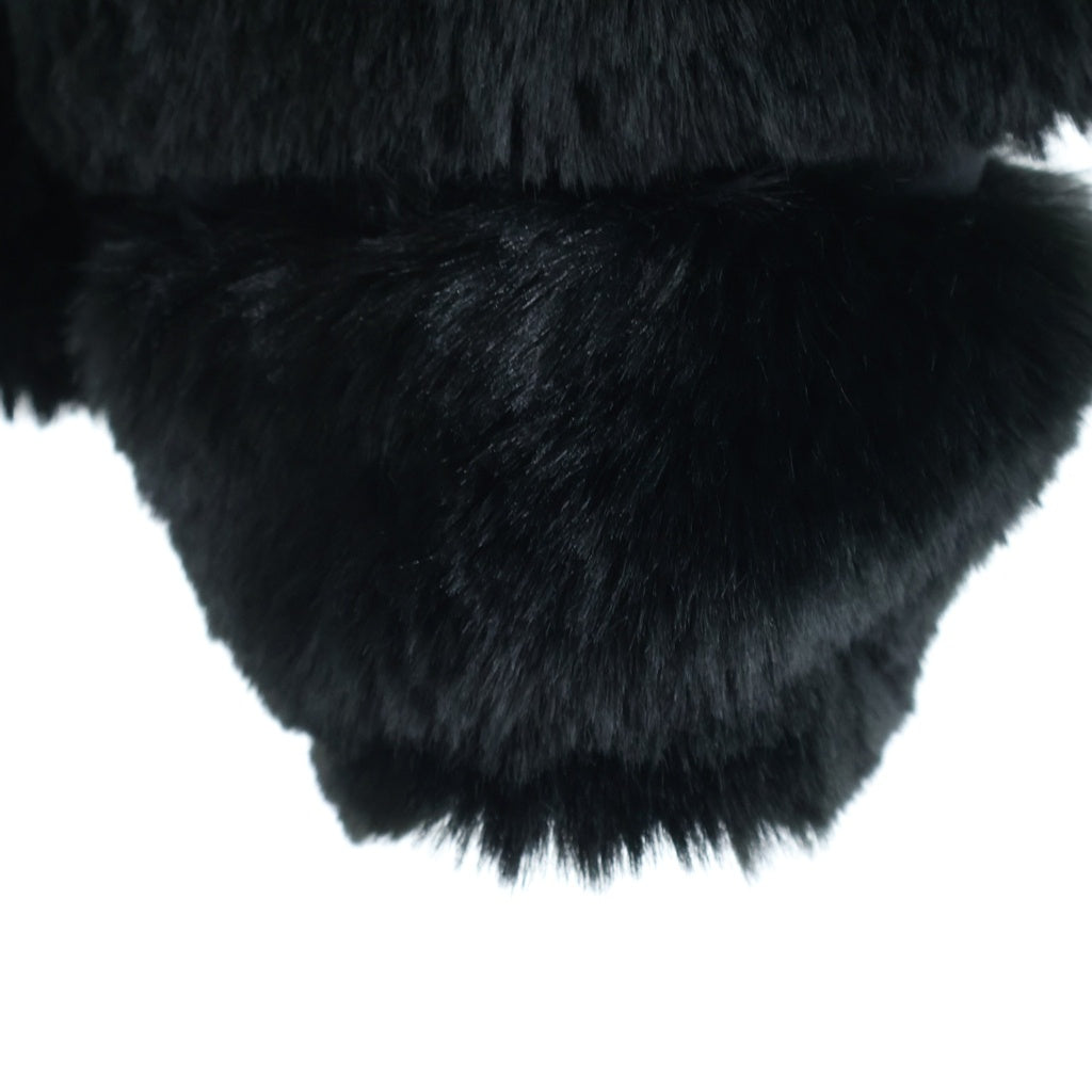 SUPREME(シュプリーム) 21AW×WTAPS Faux Fur Hooded Jacket フェイク ファー フーデット ジャケット ブラック