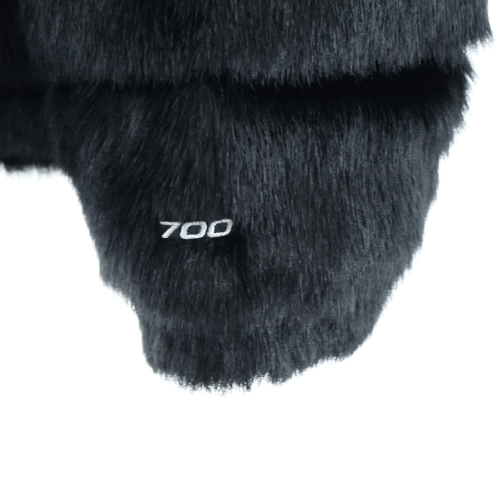 SUPREME(シュプリーム) Faux Fur Nuptse Jacket ザノースフェイス ヌプシ ダウンジャケット ブラック NF0A55VT
