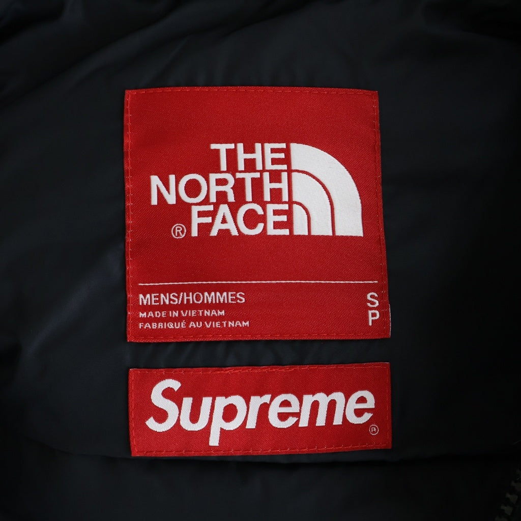 SUPREME(シュプリーム) Faux Fur Nuptse Jacket ザノースフェイス ヌプシ ダウンジャケット ブラック NF0A55VT