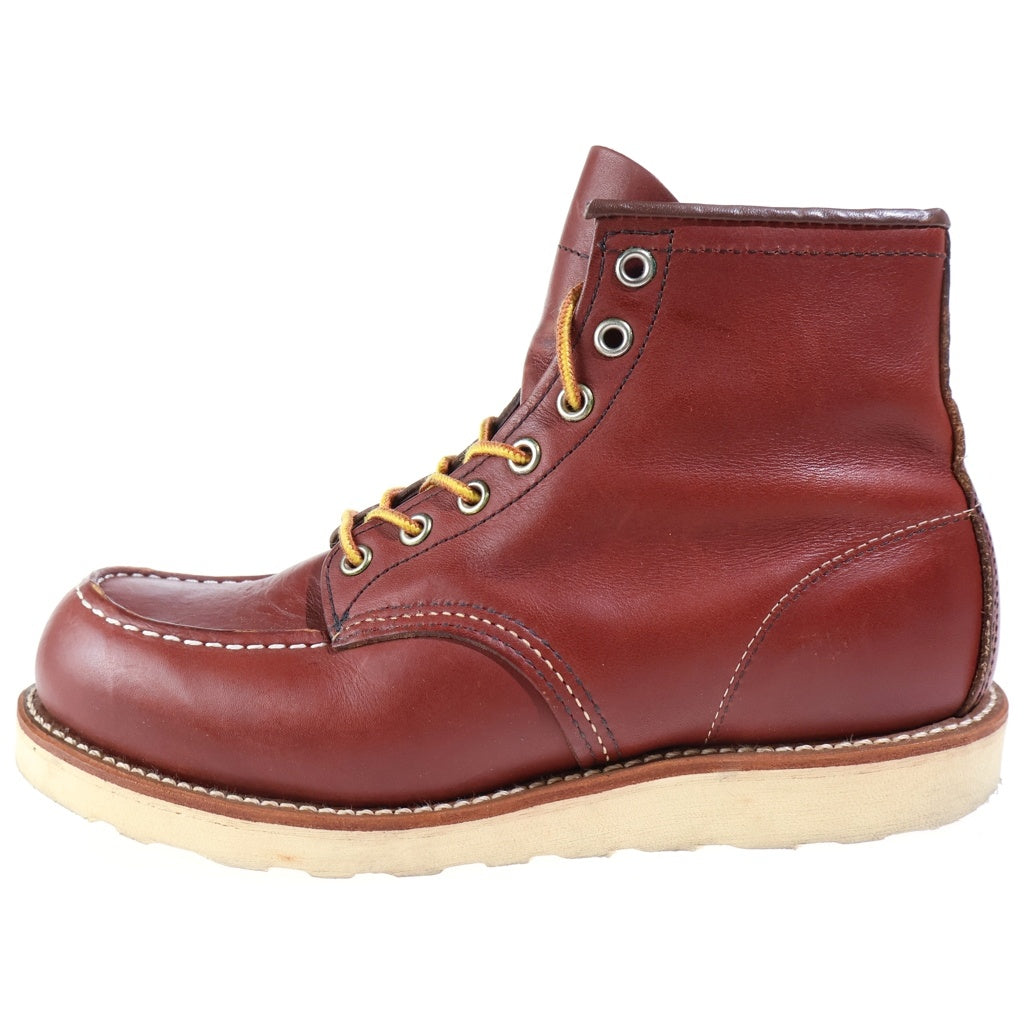 RED WING(レッド ウイング) IRISH SETTER アイリッシュセッター・クラシックモックトゥ ハイカット レザー ブーツ ブラウン 9106
