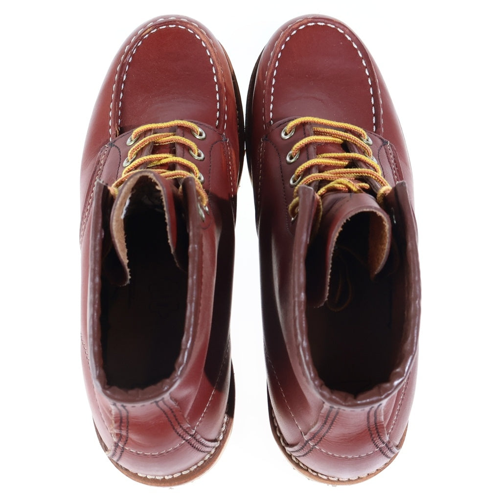 RED WING(レッド ウイング) IRISH SETTER アイリッシュセッター・クラシックモックトゥ ハイカット レザー ブーツ ブラウン 9106