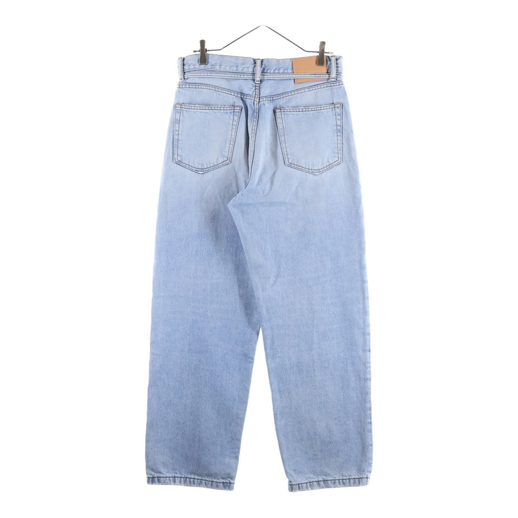 ACNE STUDIOS Bla Konst(アクネストゥディオズ ブロコンスト) ボタンフライ ルーズフィット ストレートジーンズ デニムパンツ インディゴ C00039