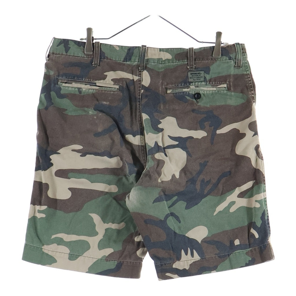 SUPREME(シュプリーム) Cargo Short カモ柄 カーゴ ショーツ ハーフ パンツ カーキ