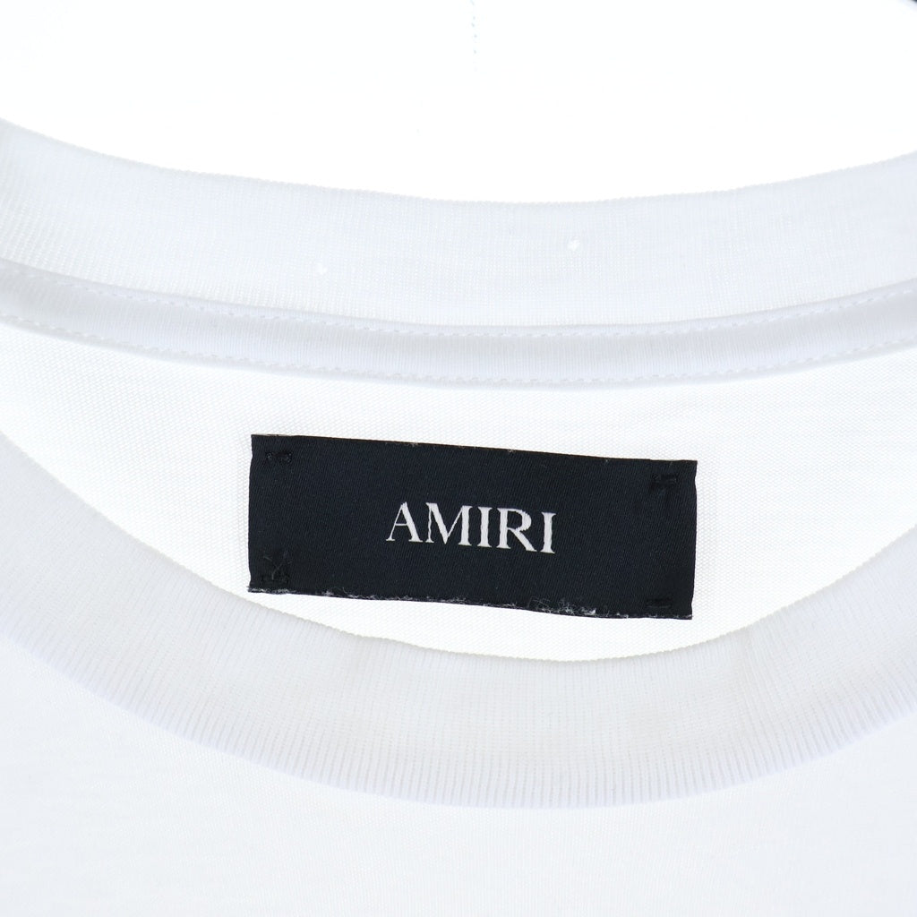 AMIRI(アミリ) MA CORE LOGO TEE ロゴ プリント 半袖 Tシャツ カットソー ホワイト AMJYTE1074