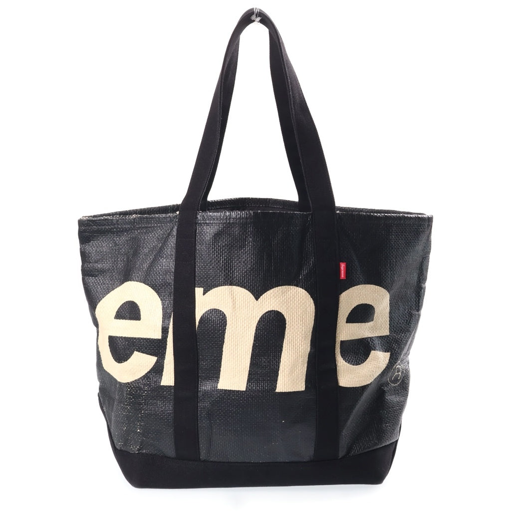 SUPREME(シュプリーム) 20SS Raffia Tote Bag ラフィアート トート バッグ ブラック