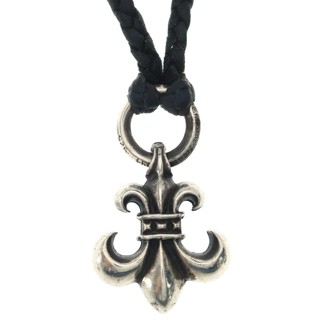 CHROME HEARTS(クロムハーツ) OLD BS FLUER BSフレア ペンダントトップ レザーブレイド シルバー/ブラック