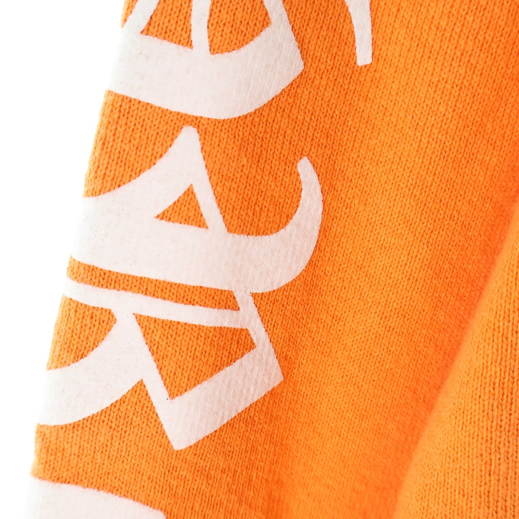 CHROME HEARTS(クロムハーツ) ×MATTY BOY PPO LINK BUILD SWTSHRT マッティボーイ リンクビルド バックプリントクルーネックスウェットトレーナー オレンジ