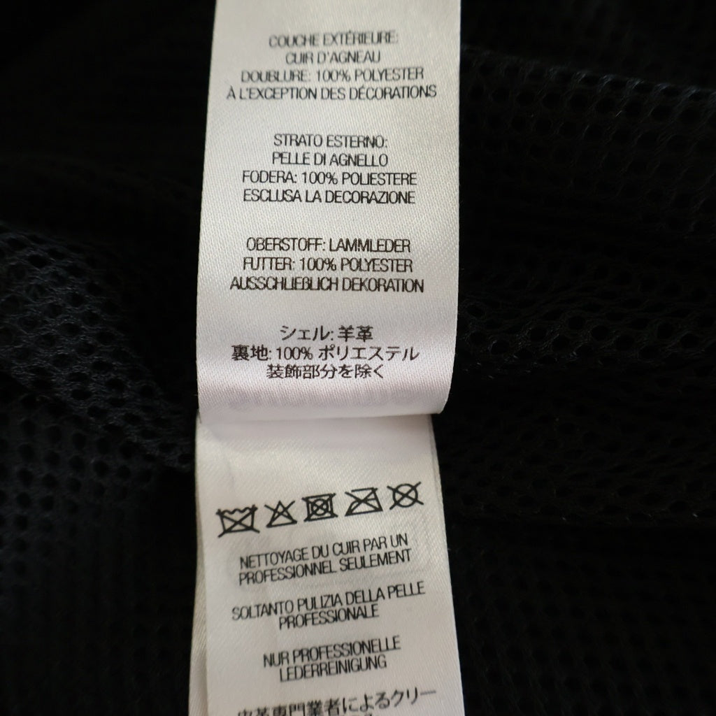 SUPREME(シュプリーム) 25SS ×UMBRO Leather Track Jacket レザー トラック ジップ アップ ジャケット ブラック