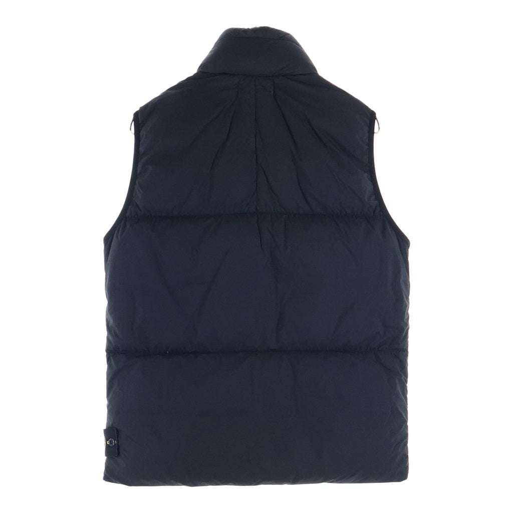 STONE ISLAND(ストーンアイランド) 20AW GARMENT DYED CRINKLE REPS NY DOWN ジップアップ ダウンベスト ブラック 7315G0123
