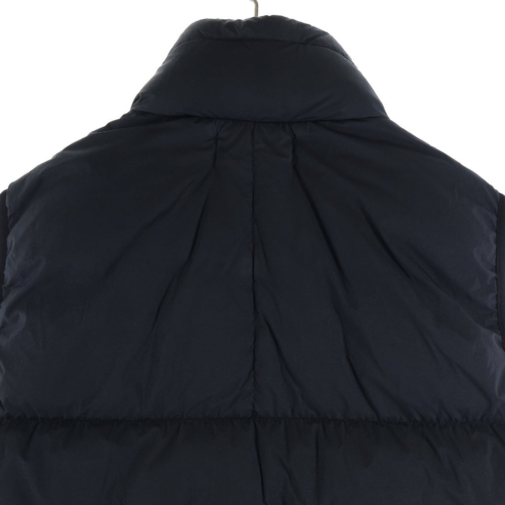STONE ISLAND(ストーンアイランド) 20AW GARMENT DYED CRINKLE REPS NY DOWN ジップアップ ダウンベスト ブラック 7315G0123