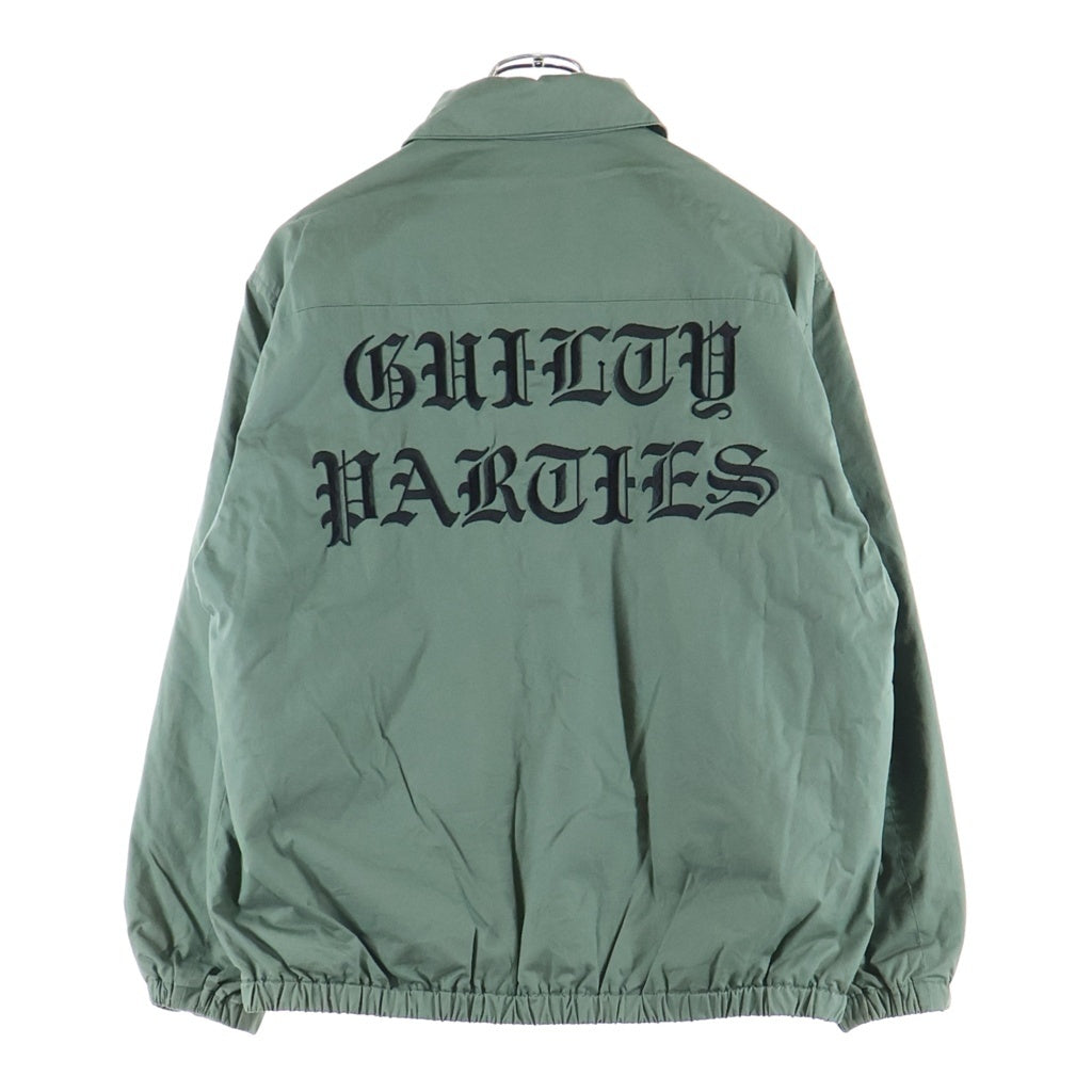 WACKO MARIA(ワコマリア) 50's TYPE-2 JACKET ロゴエンブロイダリー ジップアップジャケット カーキ