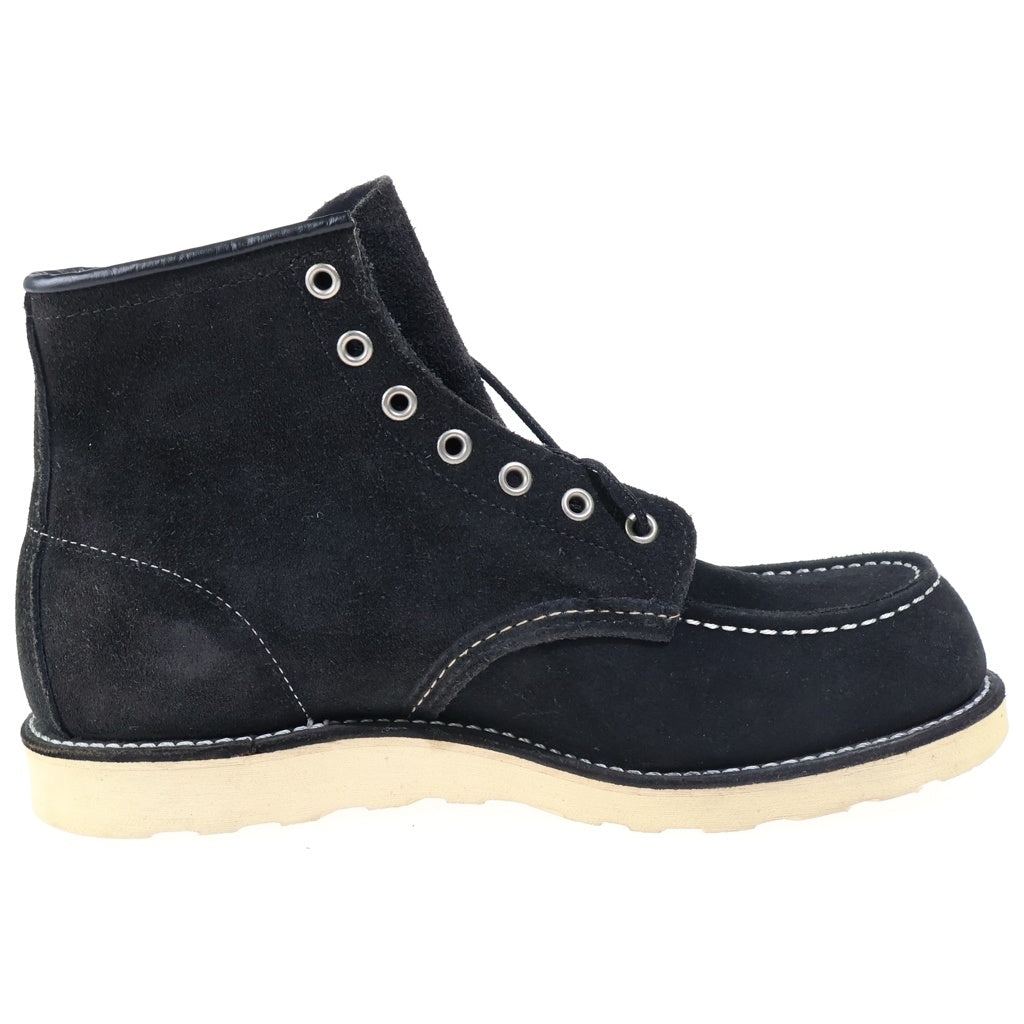 RED WING(レッド ウイング) 6inch CLASSIC MOC TOE クラシック モックトゥ スエード ブーツ ブラック 8874