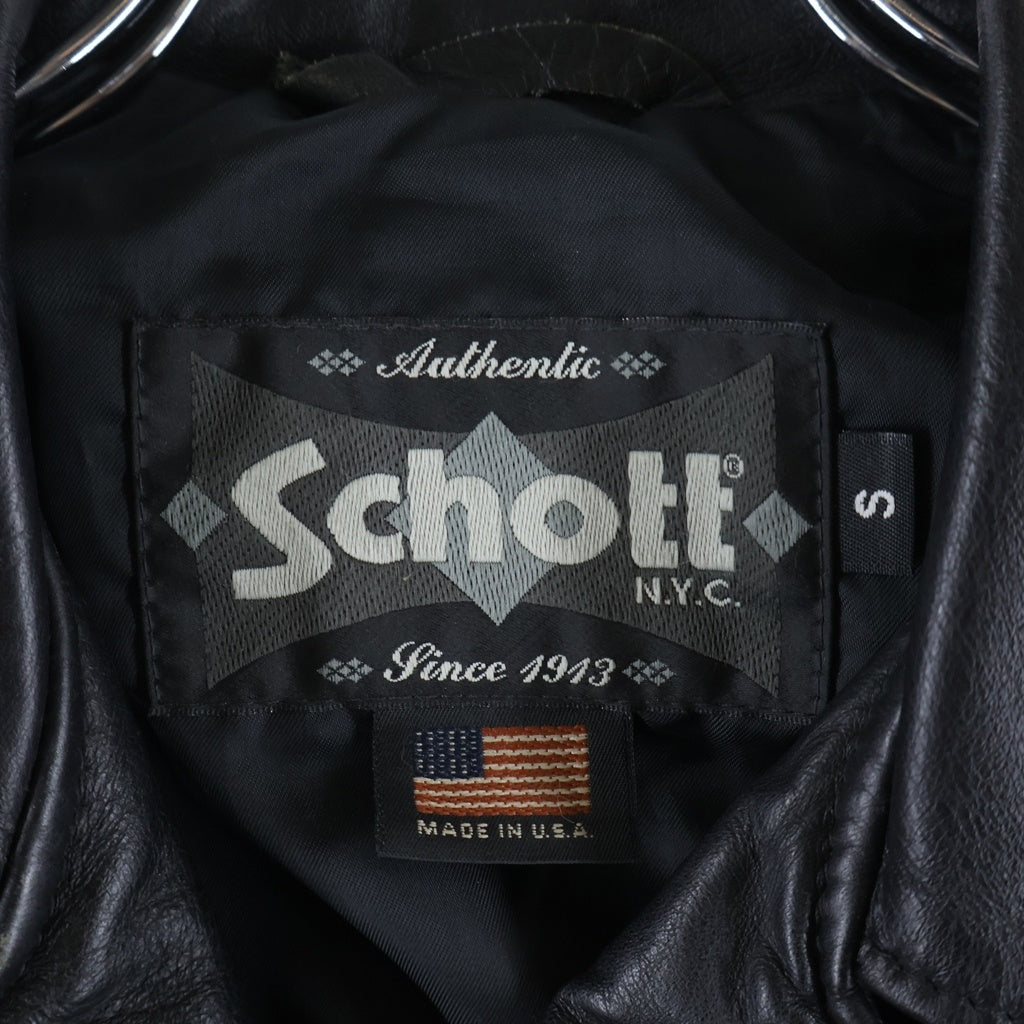 SCHOTT(ショット) ダブルライダースレザージャケット レディースモデル 7412