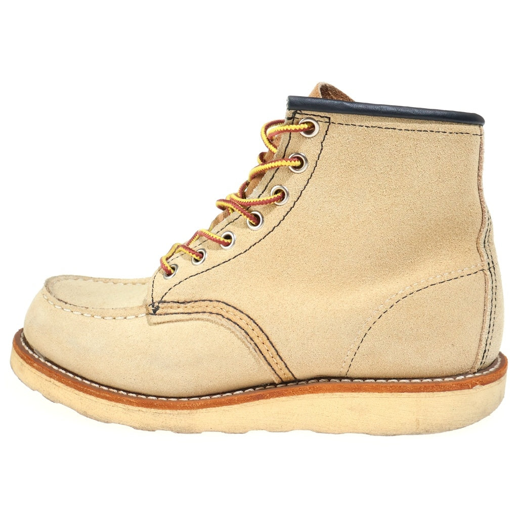 RED WING(レッド ウイング) IRISH SETTER MOC-TOE アイリッシュセッター モックトゥ スエード レザー ブーツ ベージュ レディース US5/23cm 8173