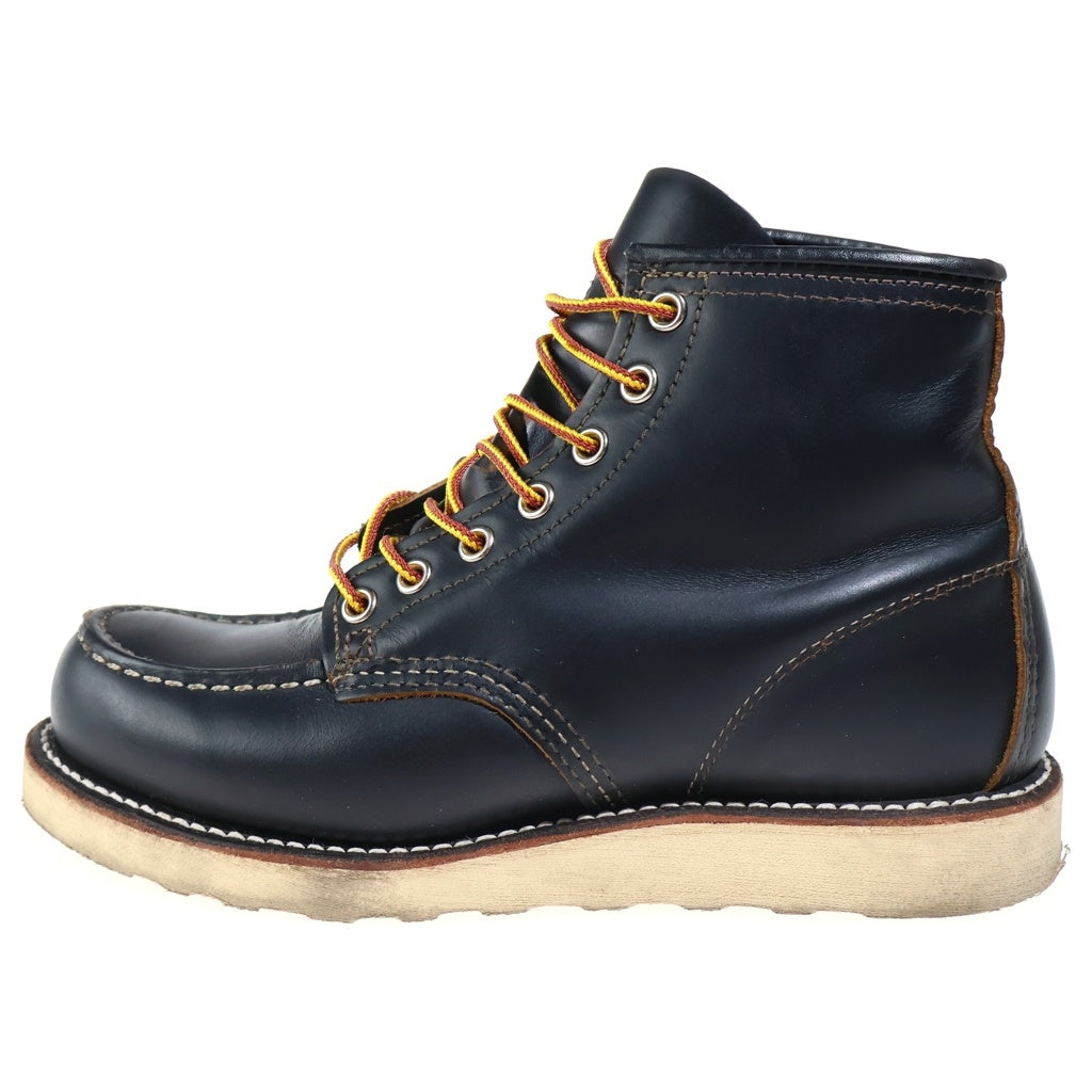 RED WING(レッド ウイング) 復刻 犬タグ IRISH SETTER MOC-TOE アイリッシュセッター モックトゥ ブラック レディース US5/23cm 9874