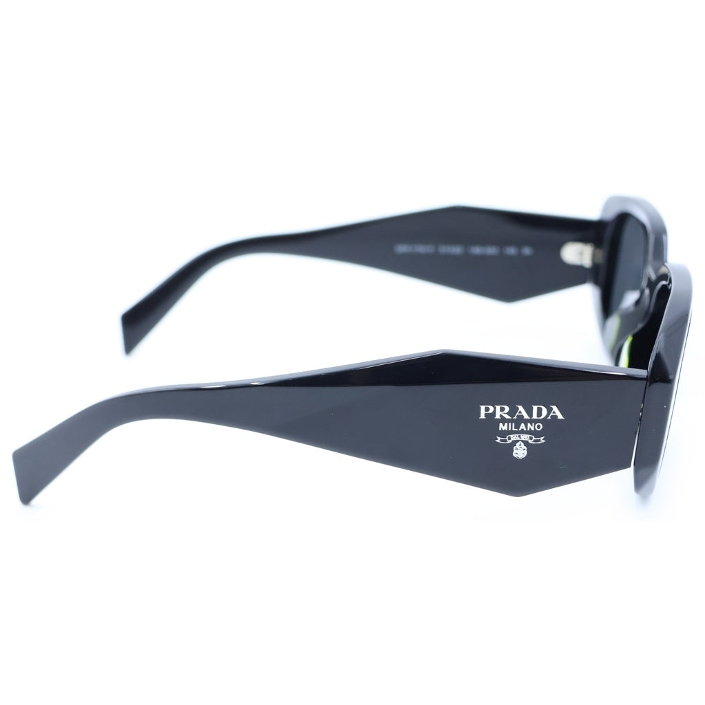 PRADA(プラダ) サイドロゴ オーバル サングラス ブラック 1AB-580