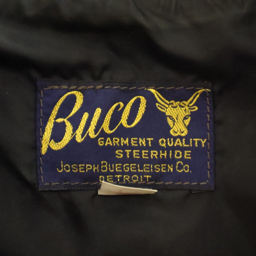 THE REAL McCOY'S(ザリアルマッコイ) × BUCO STYLE KING ブコ スタイル キング ホースハイド シングル レザー ジャケット ブラウン