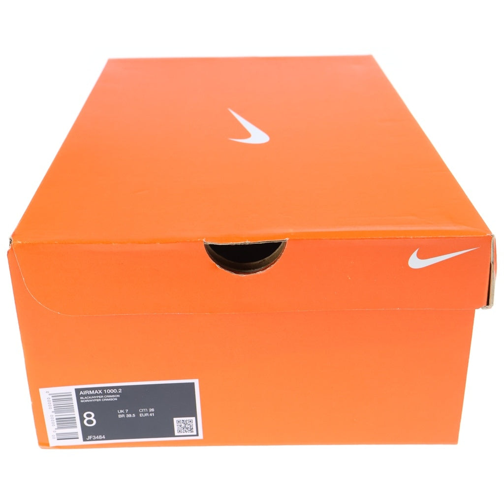 NIKE(ナイキ) AIR MAX 1000.2 エアマックス ローカットスニーカー ブラック US8/26cm JF3484-001