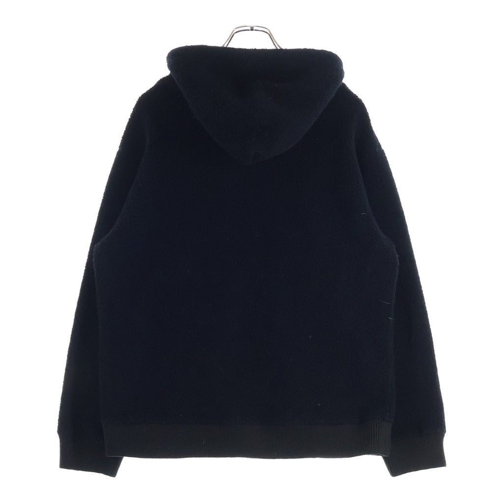 UNIVERSAL PRODUCTS(ユニバーサルプロダクツ) BOA ZIP HOODIE ボアジップアップ フーディ パーカー ブラック