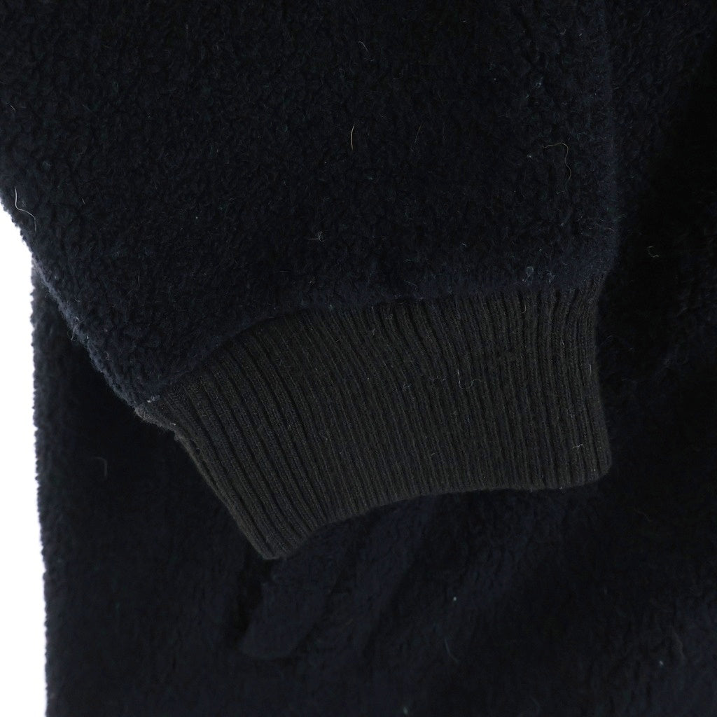 UNIVERSAL PRODUCTS(ユニバーサルプロダクツ) BOA ZIP HOODIE ボアジップアップ フーディ パーカー ブラック