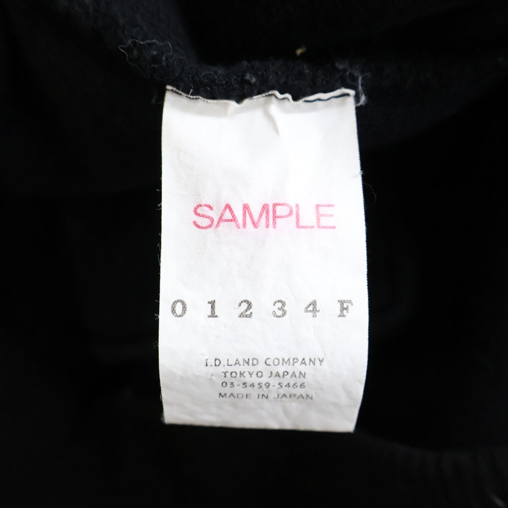 UNIVERSAL PRODUCTS(ユニバーサルプロダクツ) BOA ZIP HOODIE ボアジップアップ フーディ パーカー ブラック