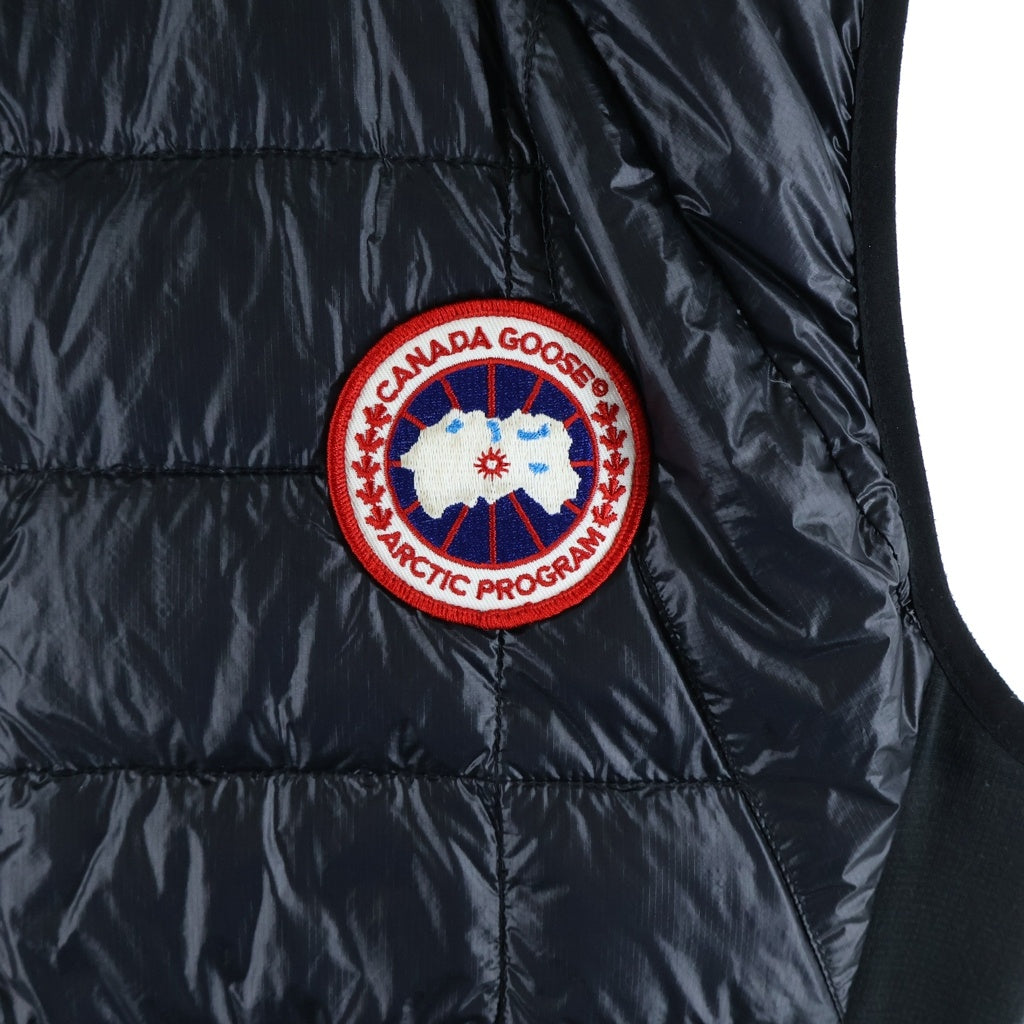 CANADA GOOSE(カナダグース) HYBRIDGE LITE VEST ワッペンロゴ ハイブリッジ ライト ベスト ブラック 5090JM