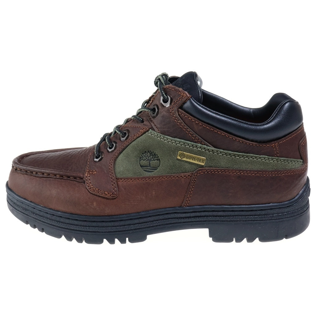 Timberland(ティンバーランド) ×the Apartment HERITAGE GTX MOC TOE MID ジ アパートメント ヘリテージ モックトゥー ゴアテックス ミッドカットブーツ ブラウン US10W/28cm 0A68KK