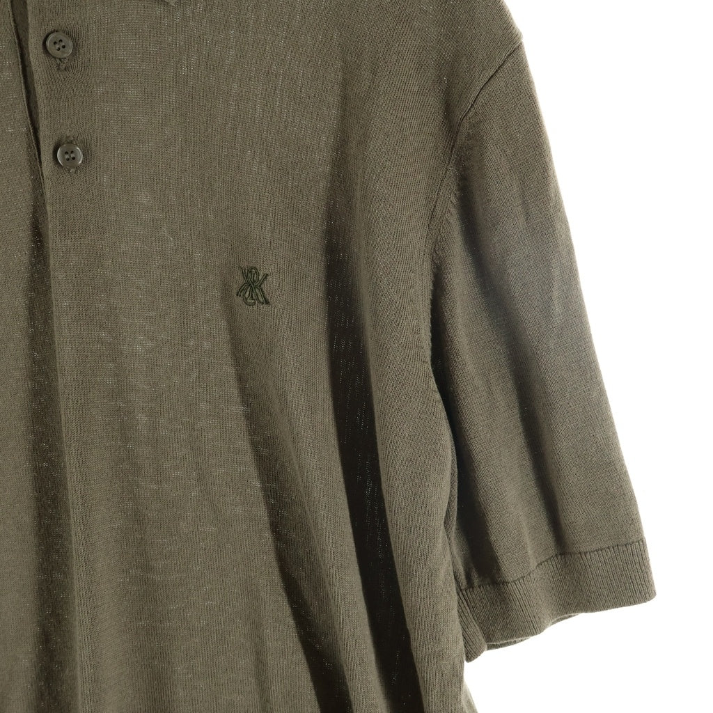 KITH(キス) Fine Rayon Knit Baldwin Polo ファイン レーヨン ニット ボールドウィン ポロ シャツ 半袖 ブラウン 26-081-060-0010-2-0