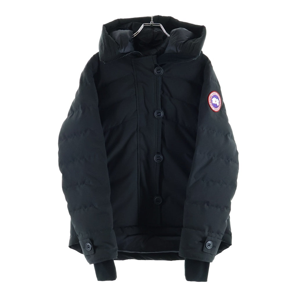 CANADA GOOSE(カナダグース) ELMVALE PARKA エルムヴェール パーカ ジップアップダウンジャケット ブラック レディース 3831L