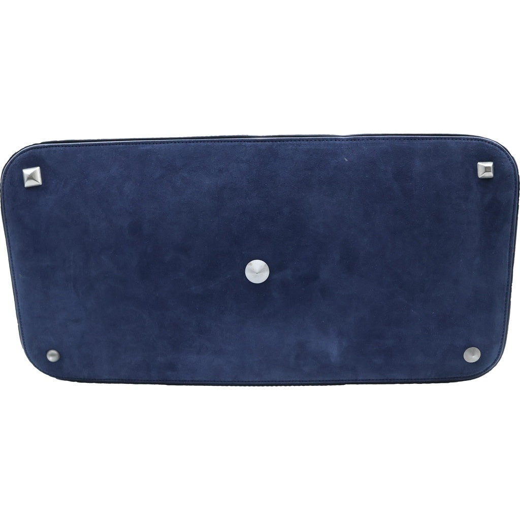 Maison Margiela(メゾンマルジェラ) 5AC ソフト XL スエードレザー2wayショルダーバッグ ネイビー S35WD0027 レディース