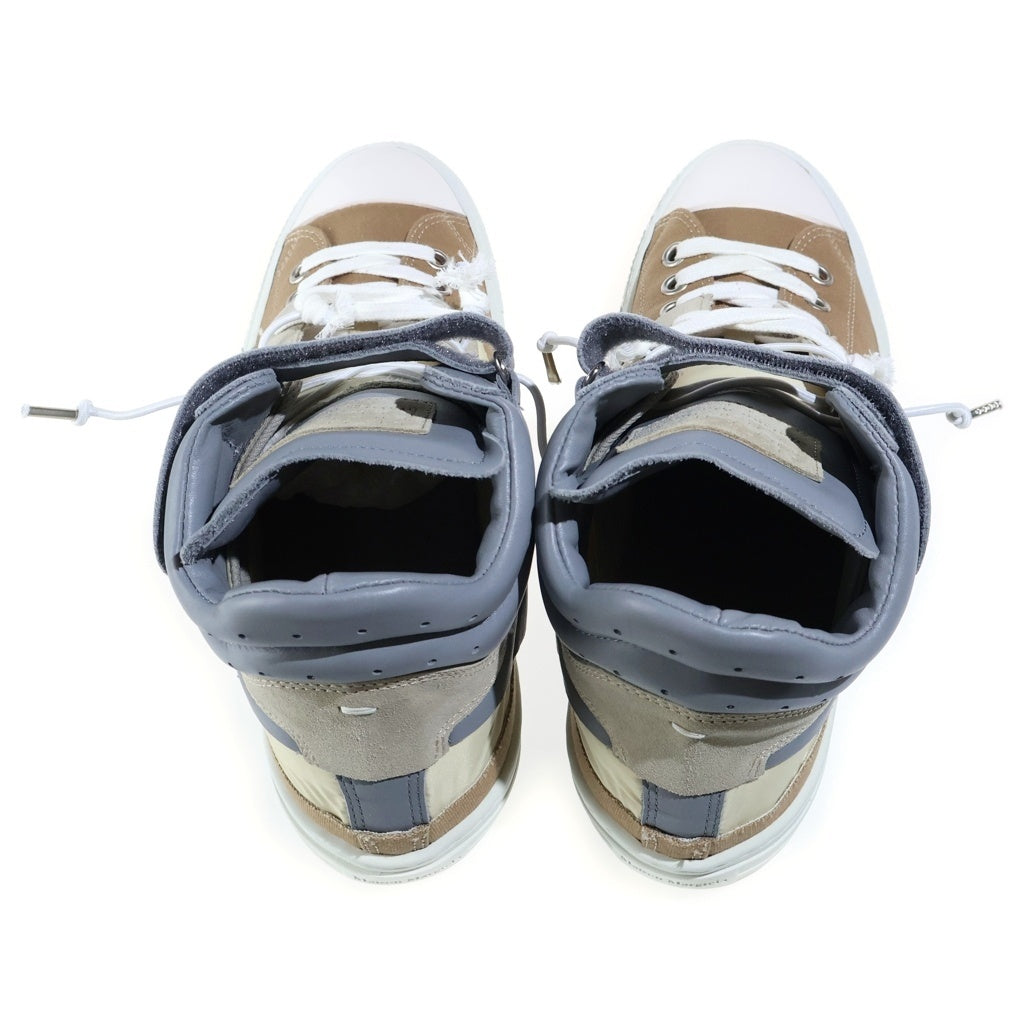 Maison Margiela(メゾンマルジェラ) Evolution HIGH-TOP エボリューション ハイカットスニーカー ベージュ S37WS0479