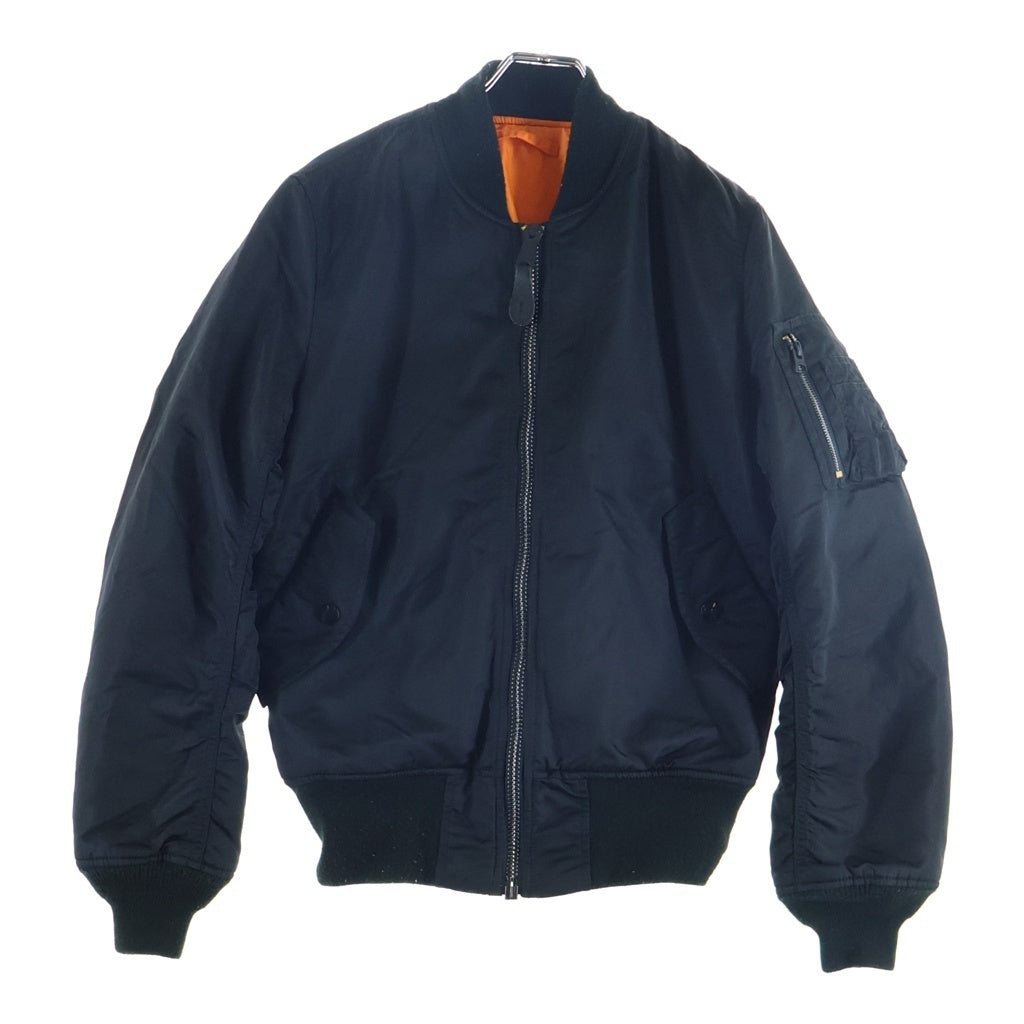 ALPHA INDUSTRIES(アルファ インダストリーズ) MA-1 フライト ミリタリージャケット ブラック 20004-201