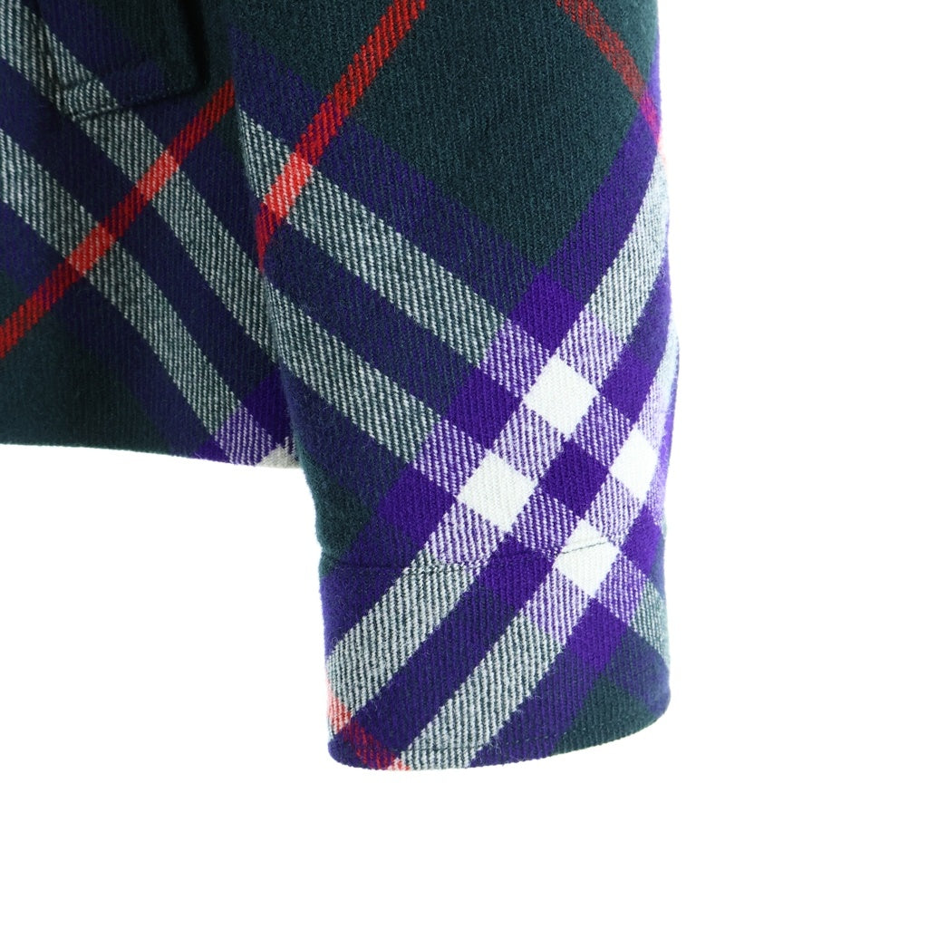 BURBERRY(バーバリー) Claydon Vine Royal Check Wool Jacket クレイドン ヴァイン ロイヤル IP チェック ウール ジャケット グリーン 8104155