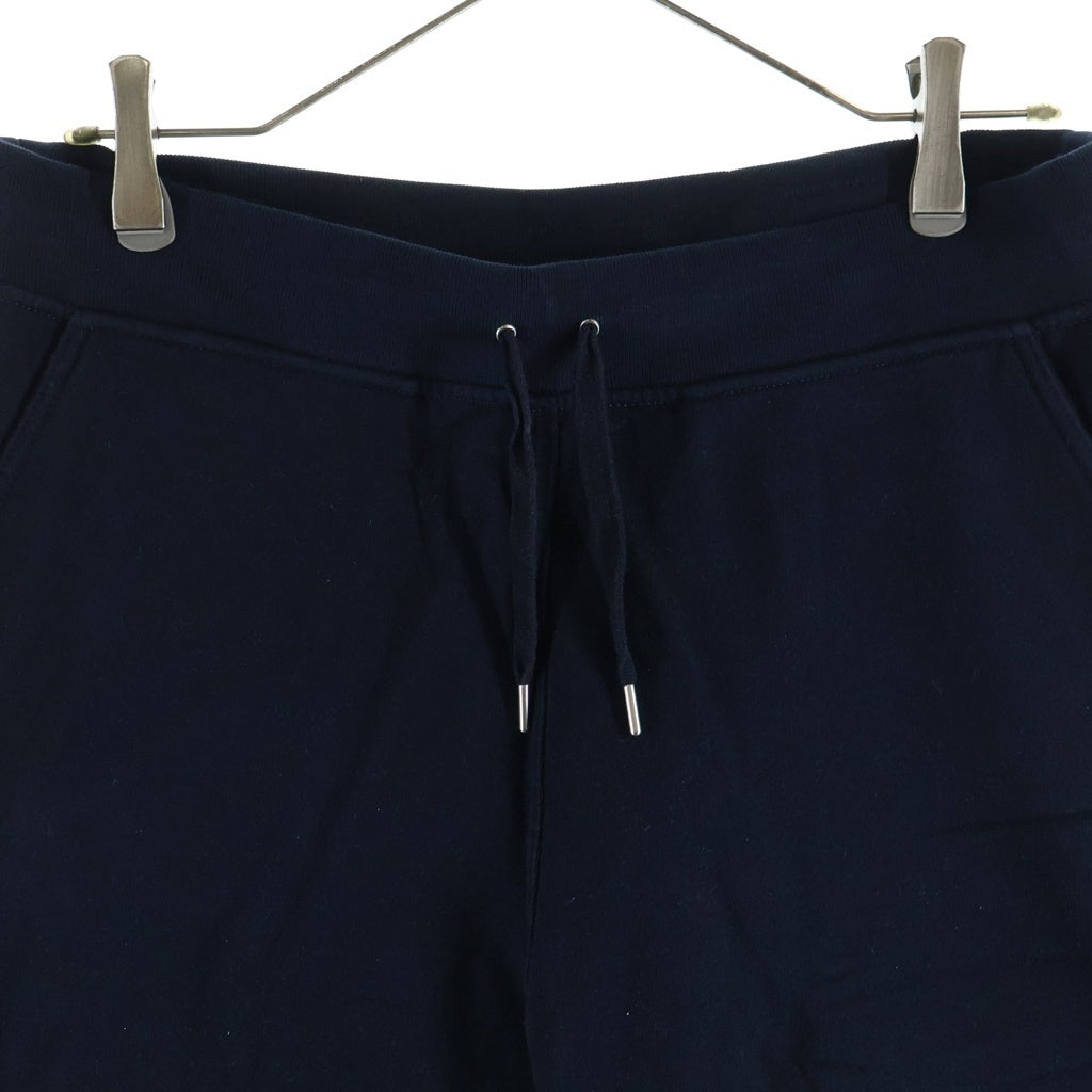 HERMES(エルメス) サイドライン ジップアップ スウェット ハーフ パンツ ネイビー