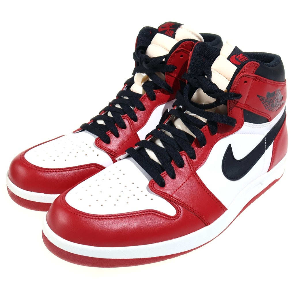 NIKE(ナイキ) 【観賞用2015年製】AIR JORDAN 1.5 HIGH THE RETURN エアジョーダン1.5 ハイザリターン シカゴ ハイカットスニーカー レッド/ホワイト US11/29cm 768861-601