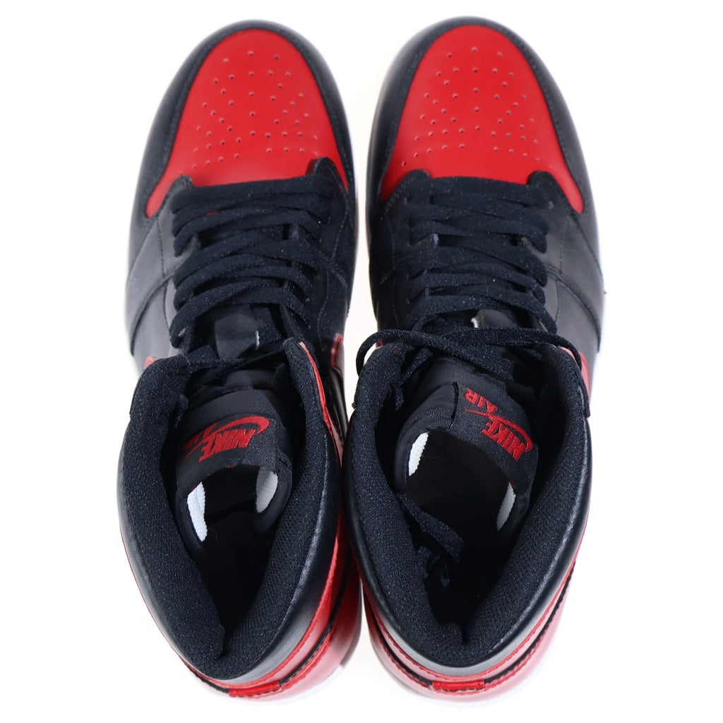 NIKE(ナイキ) 【観賞用2015年製】AIR JORDAN HIGH THE RETURN GYM RED エアジョーダン 1.5 リターン ジムレッド ハイカットスニーカー ブラック/レッド US11/29cm 768861-001