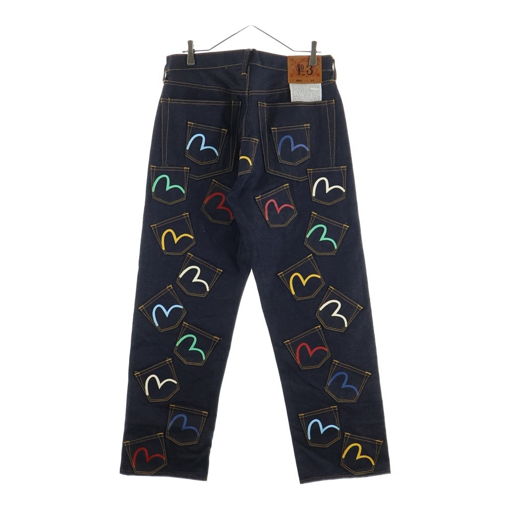 EVISU(エビス) LOT0001 メニーポケット デニム パンツ インディゴ