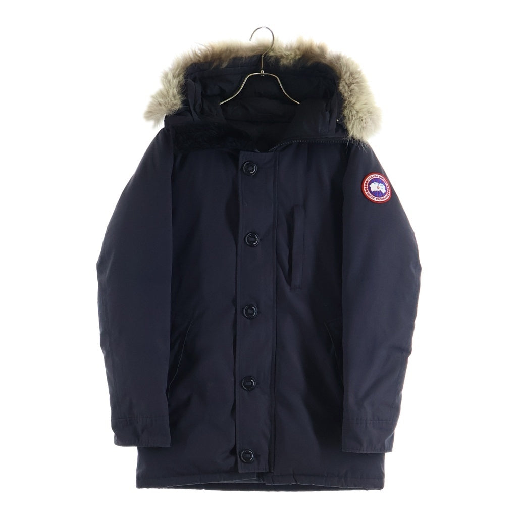 CANADA GOOSE(カナダグース) Jasper Parka Heritage ジャスパー パーカ ファー付き フーデット ダウンジャケット ネイビー 3438JM