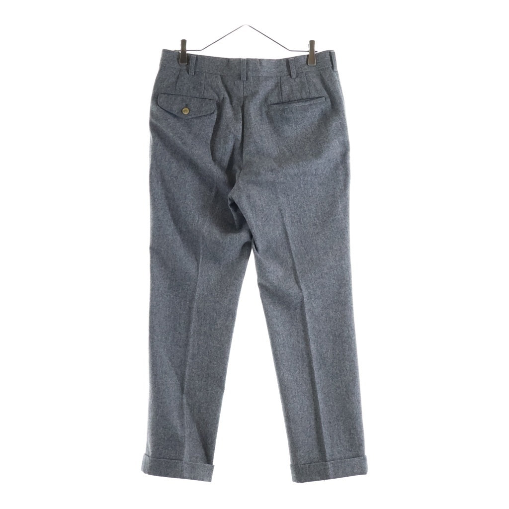 COMME des GARCONS HOMME PLUS(コムデギャルソンオムプリュス) 16AW AD2016 センタープレス ウール テーパードパンツ グレー PR-P021