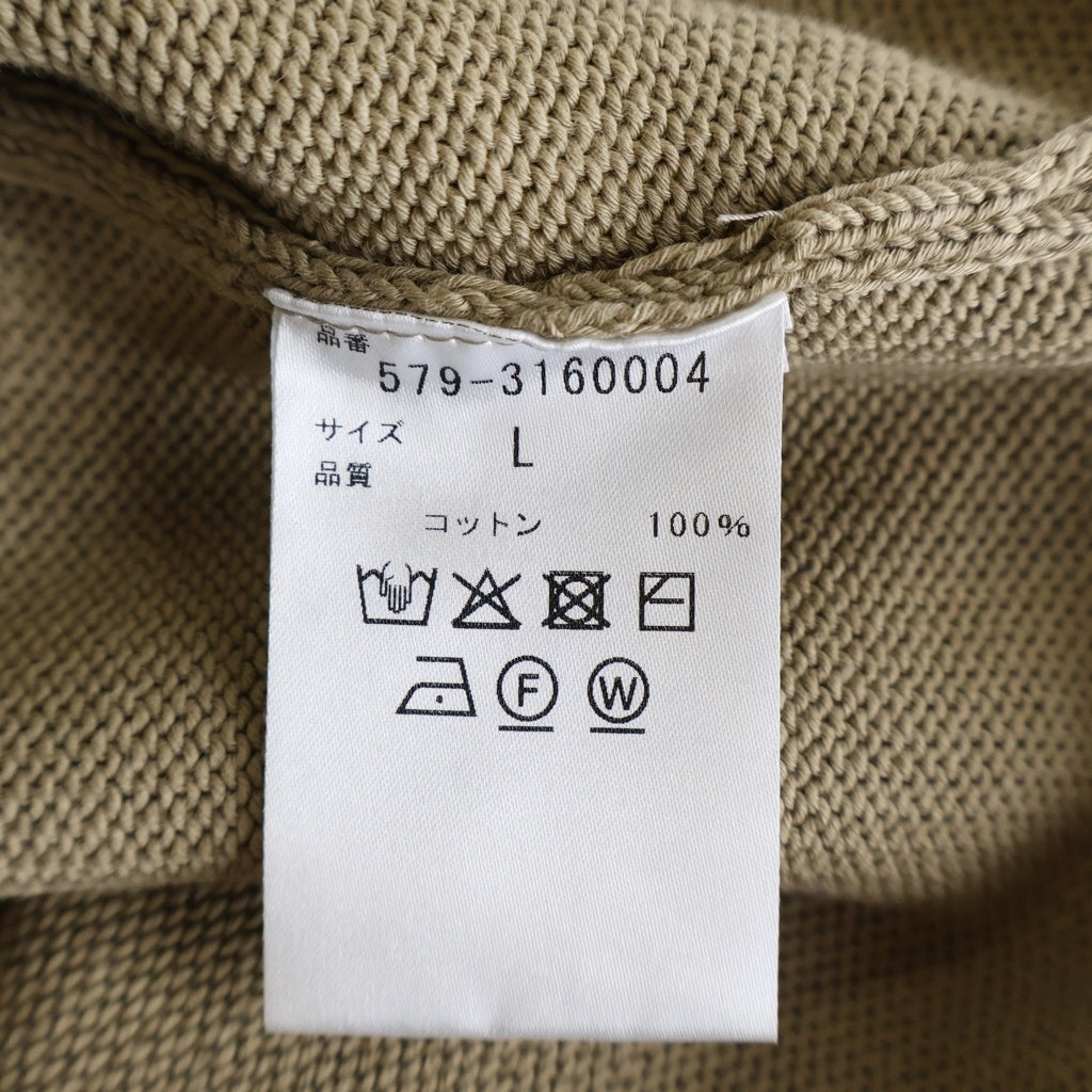 MARGARET HOWELL(マーガレットハウエル) Cotton V neck Knit Vest コットン Vネック ニット ベスト ブラウン 579-3160004