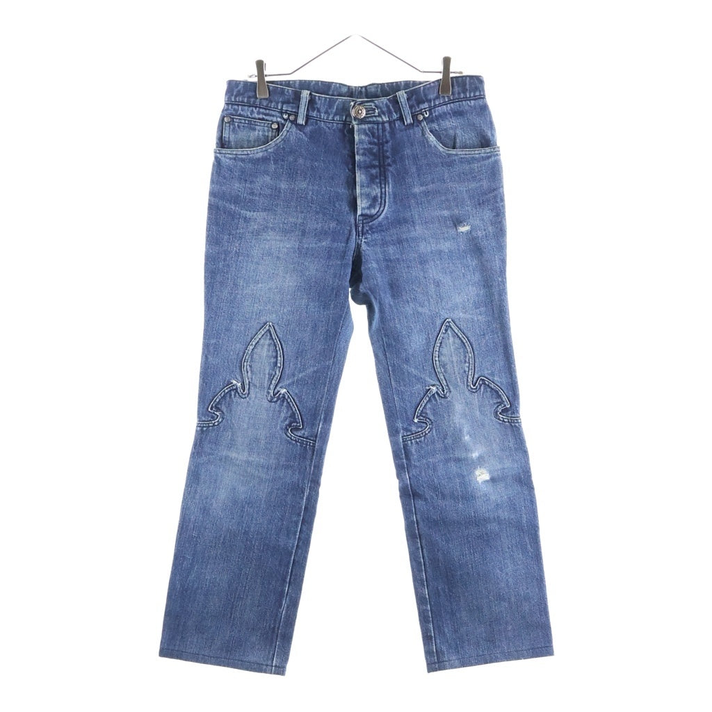 CHROME HEARTS(クロムハーツ) OLD FLEURKNEE DNM PANTS オールド フレアニー デニムパンツ インディゴ