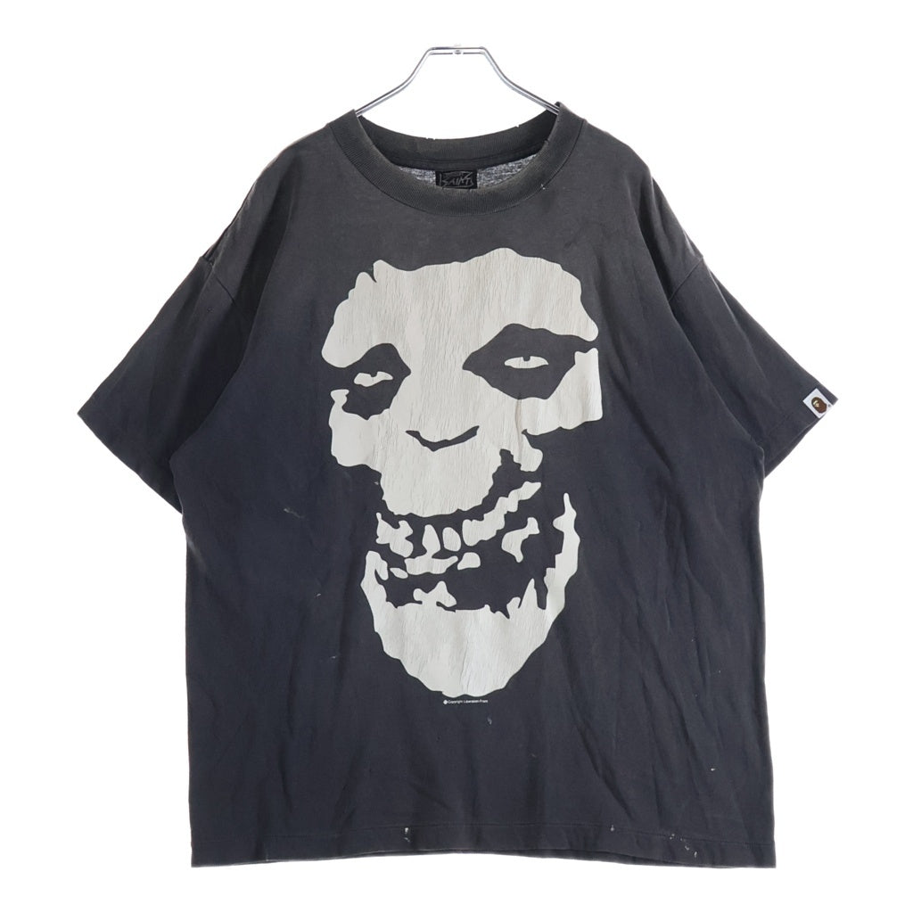 SAINT MICHAEL(セントマイケル) 26SS BAPE_SS T-SHIRT ベイプ Tシャツ 半袖カットソー グレー SM-MK8-0000-C49