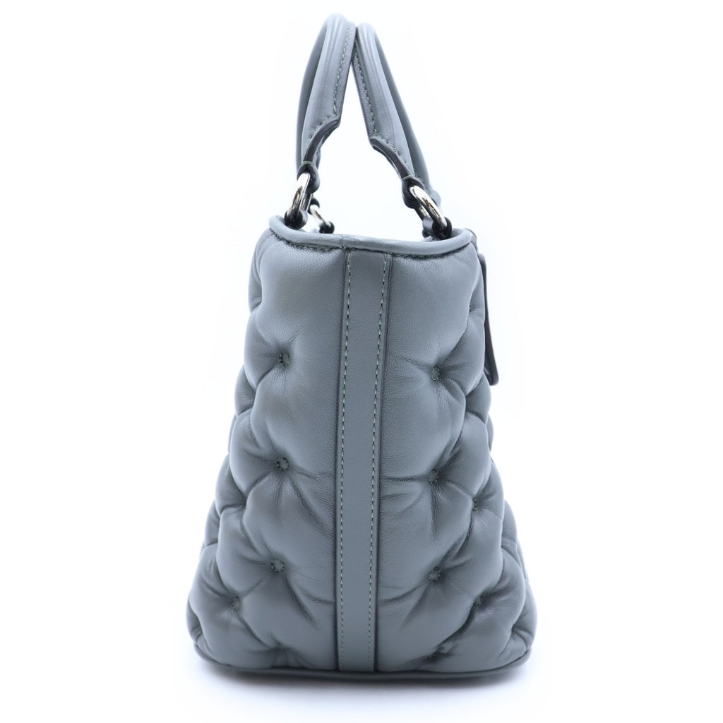 Maison Margiela(メゾンマルジェラ) エンブロイダリー トート ミニ グラムスラム 2WAYショルダーバッグ グレー SB1WD0050 レディース