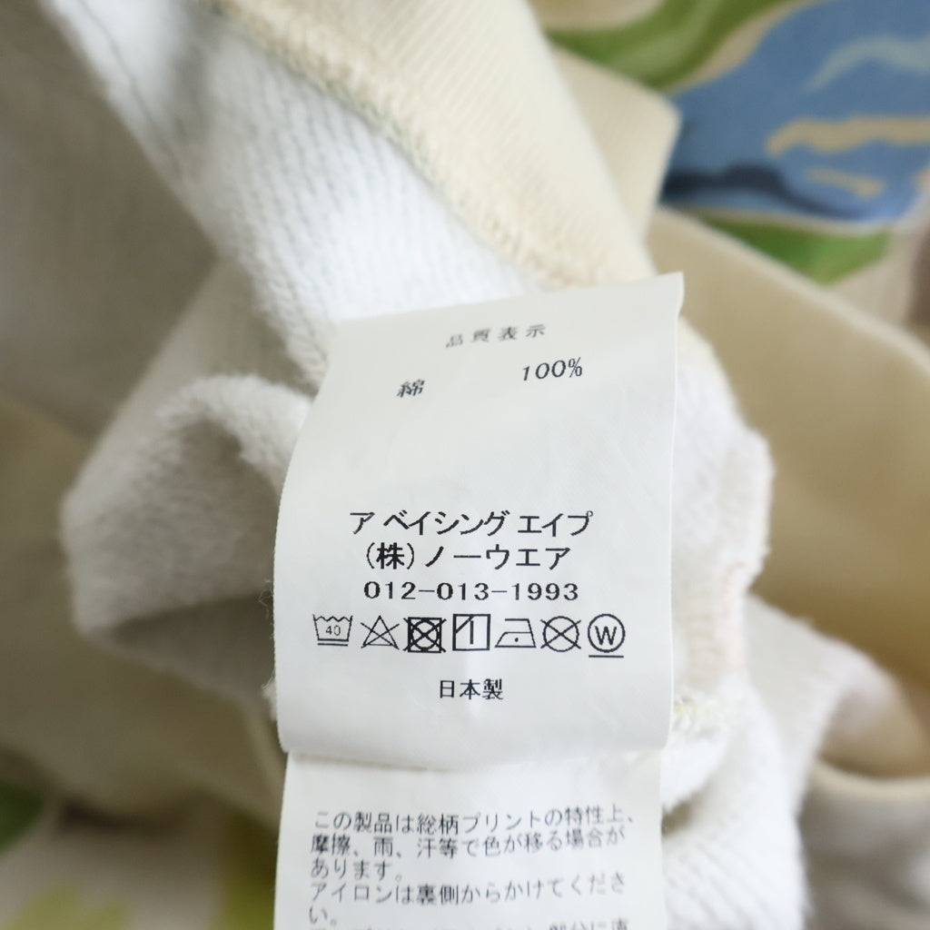 A BATHING APE(アベイシングエイプ) BAPE ART CAMO SHARK HOODIE アートカモ フーデッド ジップアップ シャークパーカー レディース マルチ 001ZPJ802009L