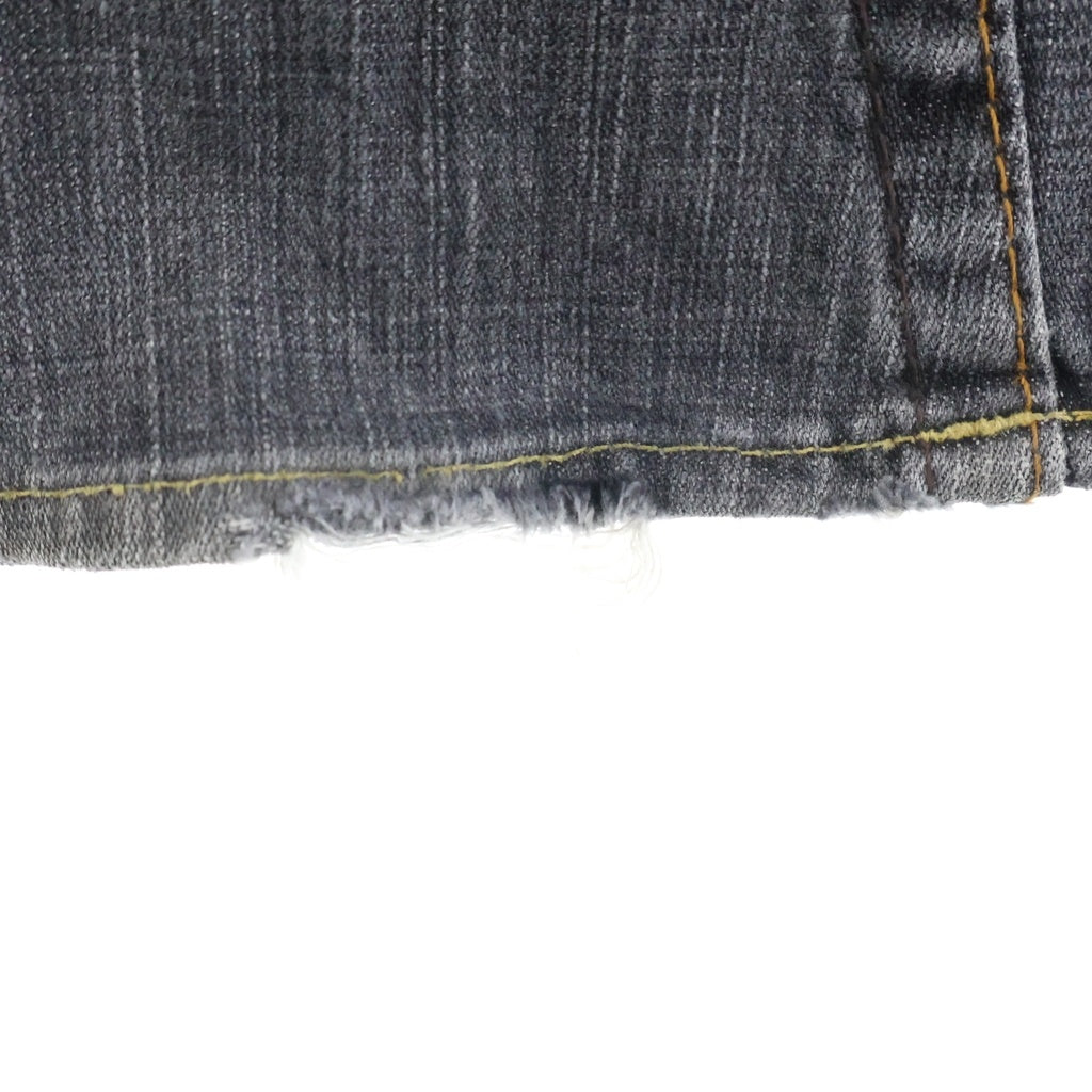 TRUE RELIGION(トゥルーレリジョン) JOEY ブーツカット デニムパンツ ブラック TRM635